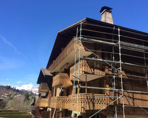 Ravalement de façade d'une copropriété